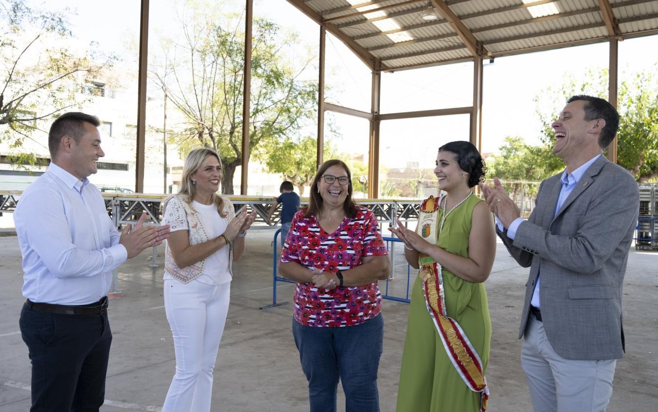 Marta Barrachina enalteix la necessitat de donar veu als castellonencs i de treballar des de la unitat en la primera mascletà per a celebrar el 9 d'Octubre