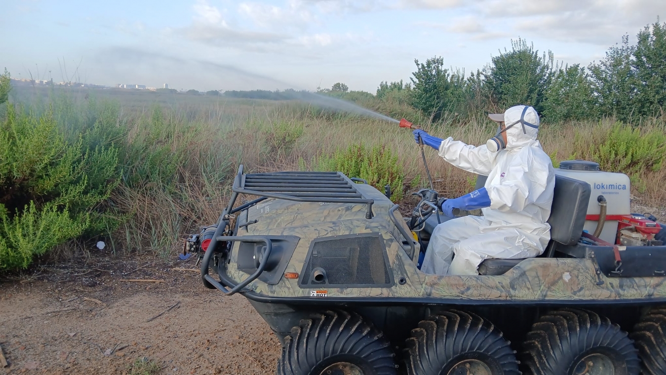 La Diputación de Castellón intensifica los trabajos de vigilancia y fumigación de mosquitos tras el paso de la DANA por la provincia