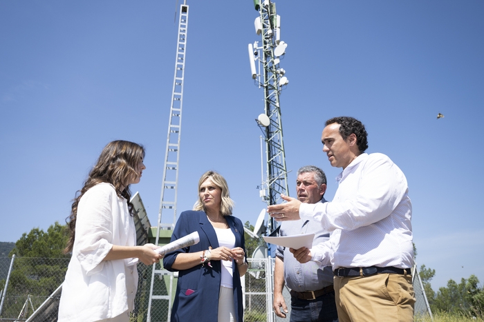 La Diputación de Castellón refuerza la cobertura telefónica y la mejora de las telecomunicaciones en el conjunto de la provincia