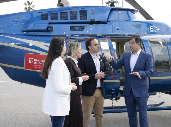 La Diputación de Castellón intensifica la lucha contra los mosquitos y realizará tratamientos aéreos durante tres días a partir de este miércoles