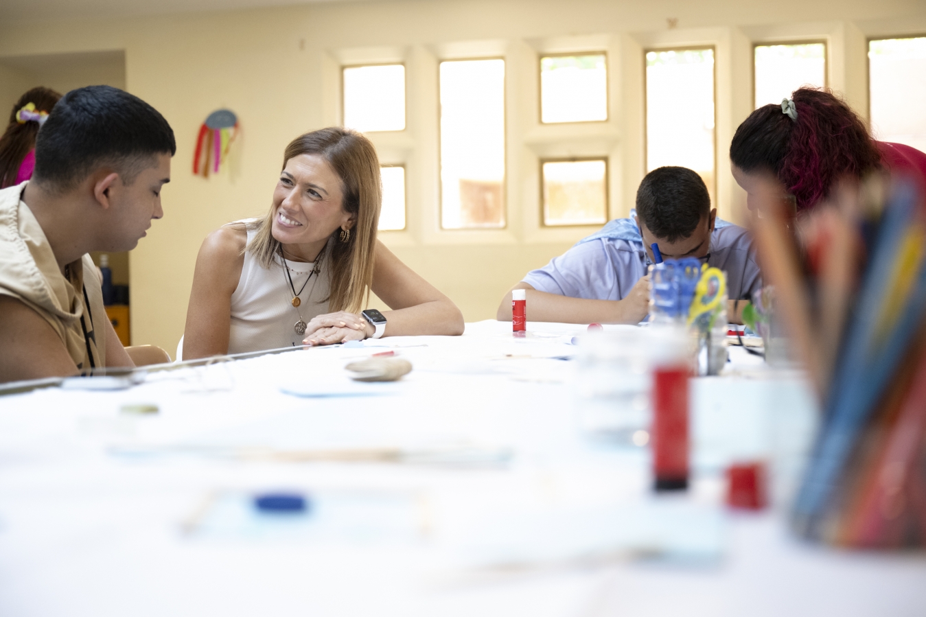 La Diputación de Castellón refuerza su compromiso social y educativo con la primera escuela de verano para el alumnado del CEE Penyeta Roja