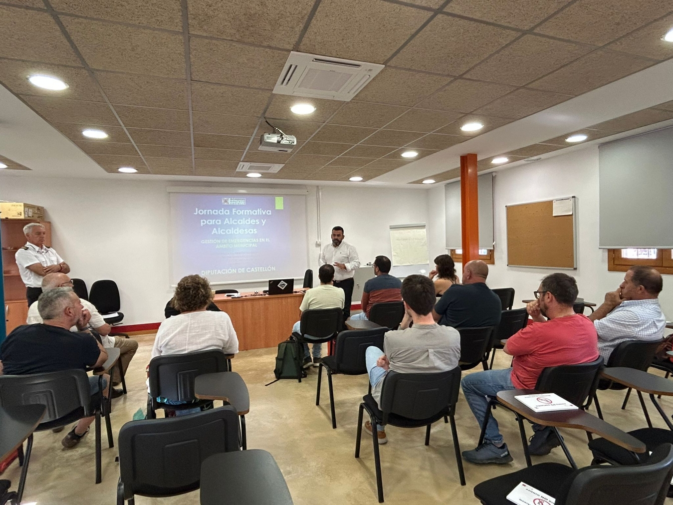 La Diputació de Castelló consciencia i implica els alcaldes i alcaldesses en la gestió i planificació d'emergències