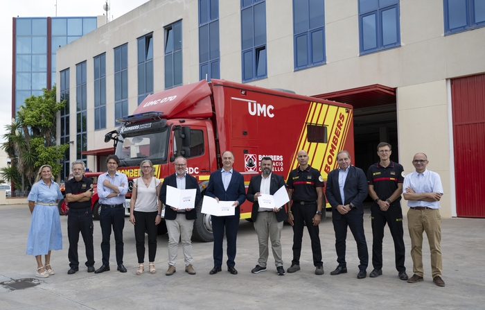 Los Consorcios de Bomberos de Castellón y Valencia firman un protocolo de colaboración para mejorar la atención en emergencias en zonas limítrofes