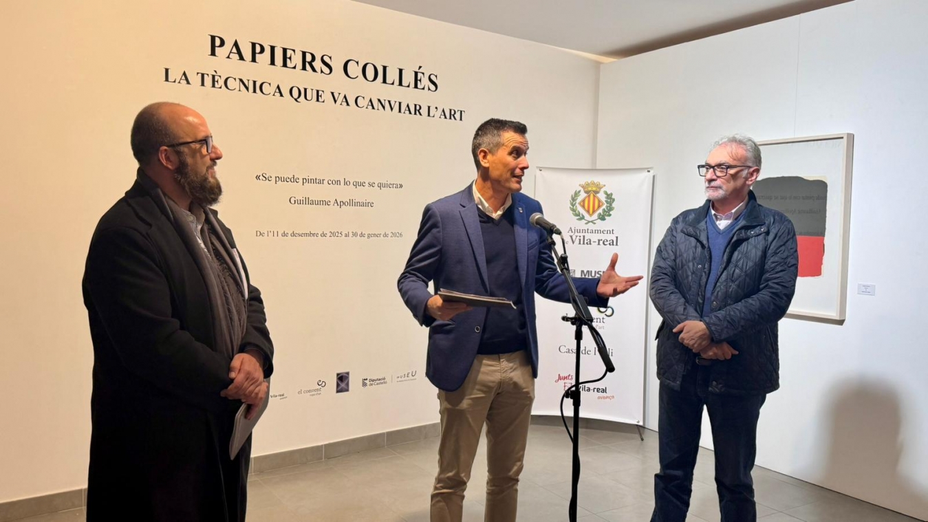 La Diputación de Castellón impulsa la cultura y el arte contemporáneo con la exposición ‘PAPIERS COLLÉS. La técnica que cambió el arte’