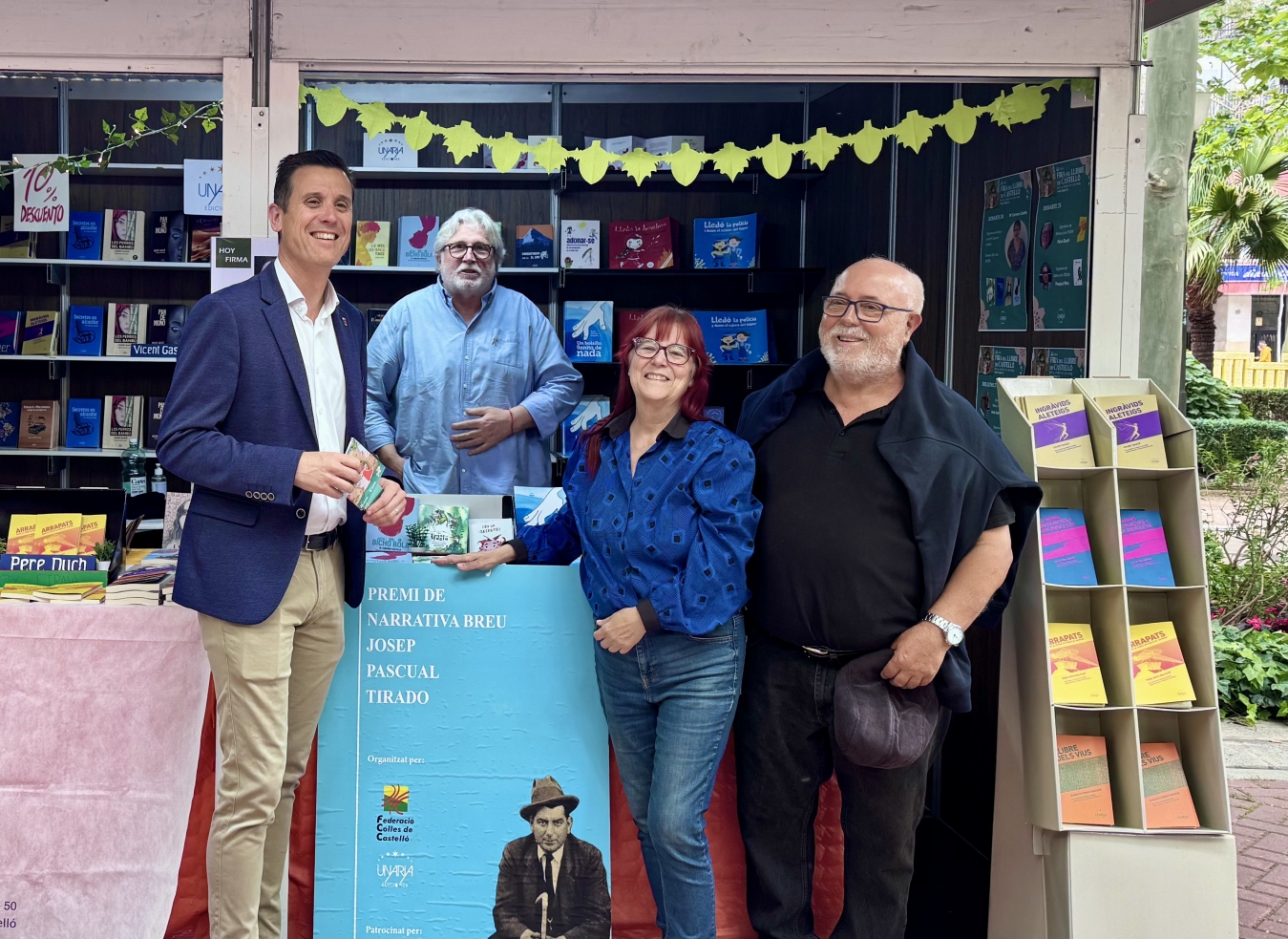 La Diputació de Castelló promou la literatura en valencià amb el seu suport a XXVII Premi de Narrativa Breu ‘Josep Pascual Tirado’