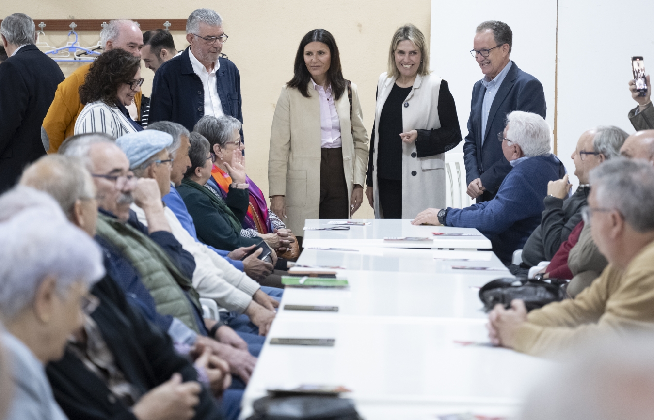 La Diputació de Castelló activa les ajudes per a millorar l'atenció i els serveis de les associacions de jubilats i pensionistes de la província